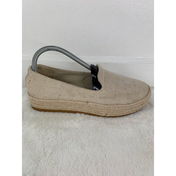 ESPRIT Women’s Carina Tan Canvas Slip-On Espadrille Shoes Size 8M - Picture 7 of 10